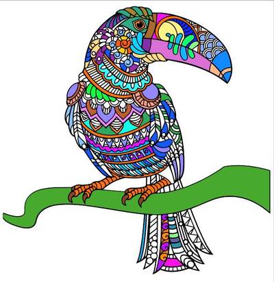 Inspiraatio: Tukaani mandala – yhteisön värittämä