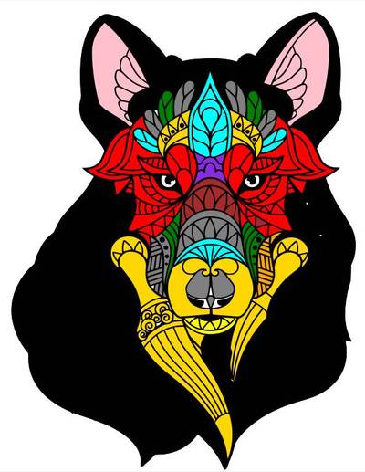 Idea: Suden mandala – yhteisön jäsenen viimeistelemä