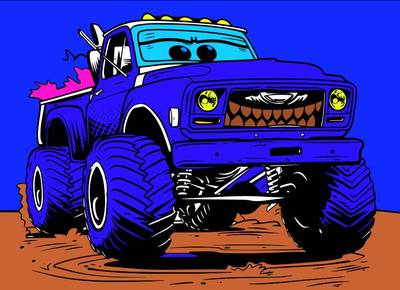 Esempio: Monster truck – dalla community Colomio