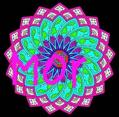 Inspiracja: Gotycka mandala – pokolorowana przez społeczność