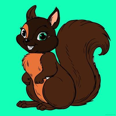 Väritetty versio: Sarjakuvaorava