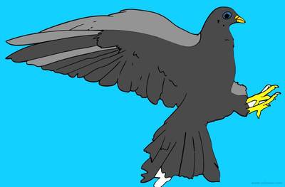 Farvelagt version: Due