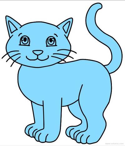 Fargelagt versjon: Kattunge