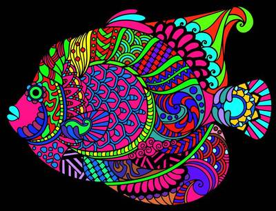 Example: Fish Mandala – from the Colomio community