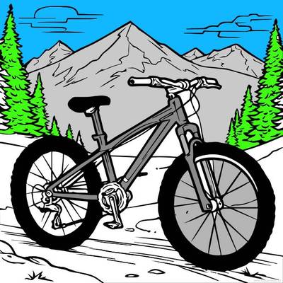 Eksempel: Mountainbike bjergsti – fra Colomio-fællesskabet