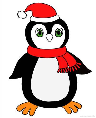 Ideia: Pinguim com gorro – finalizado por um membro da Colomio