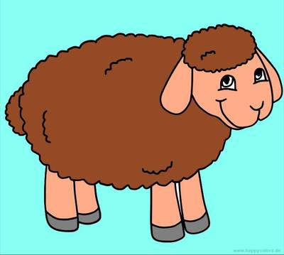 Farvelagt version: Sødt lam