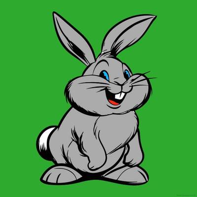 Väritetty versio: Iloinen sarjakuvapupu