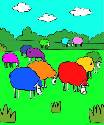 Eksempel: Fåreflok mark – fra Colomio-fællesskabet