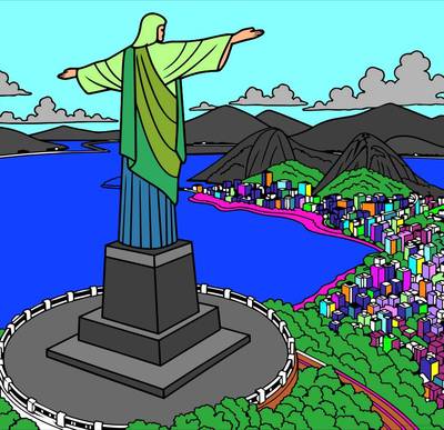Ideia: Cristo Redentor – finalizado por um membro da Colomio
