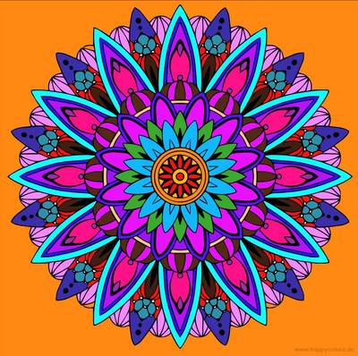 Pomysł: Mandala słonecznik – ukończona przez użytkownika Colomio